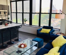 Luxury corner apartment in Downtown Chicago