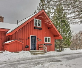 Rustic Peru Townhome with Deck - 30 Yards From Slopes