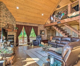 Spacious Fish Haven Cabin with Game Room and Deck!