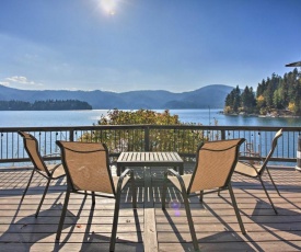 Lakeside Hayden Lake Cabin with Water Access!