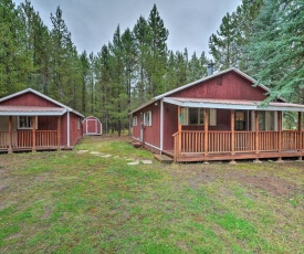 2 Cozy Cabins with Snowmobile Parking Near the Lake!