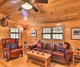 Pet-Friendly Cabin with Fire Pit and River Access!