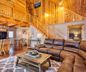 Cozy Cabin Retreat with Deck By Golf and Bass Fishing!