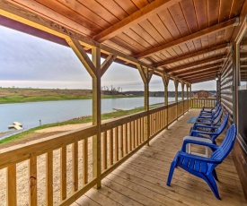 Lakefront Escape with Fire Pit, Trails and Dock!