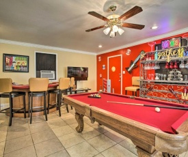 Major Manor New Orleans Home with Pool and Game Room