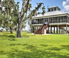 Slidell Home with Fireplace, BBQ and Outdoor Living!