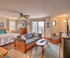 Oceanfront Lincolnville Studio with Private Balcony!