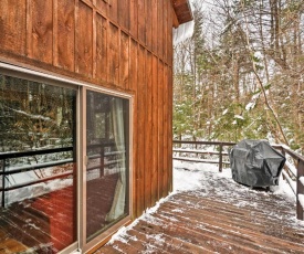 Rustic Searsport Cabin Loft and Sunroom on 10 Acres