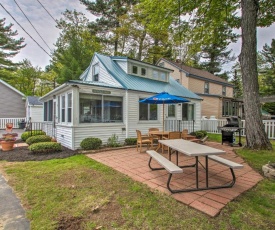 Sebago Lake Cottage with Patio and Beach Access!