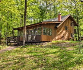 Warm and Cozy Cabin with Dock and Fire Pit on Largon Lake