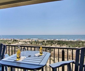 Beachfront Ocean City Condo with Balcony and Views