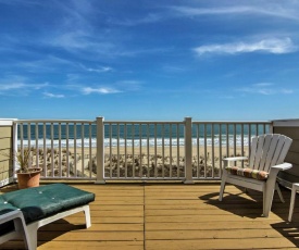 Nautical Beachfront Condo with Deck and Ocean Views!